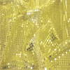 Gold 6mm Round Sequins Fabric