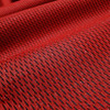 Deep Red Tri Sports Mesh Fabric