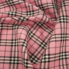 Pink Tartan Fabric