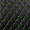 Green Stitch Baklava Quilted Design