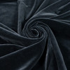 Black Luxury Velvet Fabric