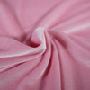 Light Pink Plain Spandex Velvet Fabric