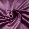 Grape Plain Spandex Velvet Fabric