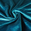 Turq Plain Spandex Velvet Fabric