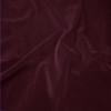 Wine Cotton Velvet Fabric