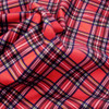 Red Tartan Waterproof Polyester - Printed