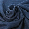 Navy Light Weight Melton Wool fabric