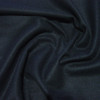 Black Melton Wool Fabric