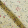 Cream Florentine Rose Upholstery Fabric