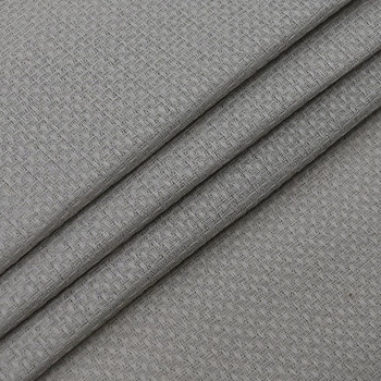 Grey Linen Look Upholstery Fabric