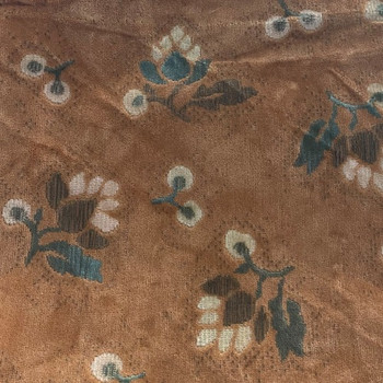 Orange Reynolds Upholstery Fabric