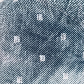 Blue Deighton Mini Square Upholstery Fabric