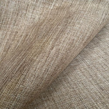 Brown Lucknow Linen Upholstery Fabric