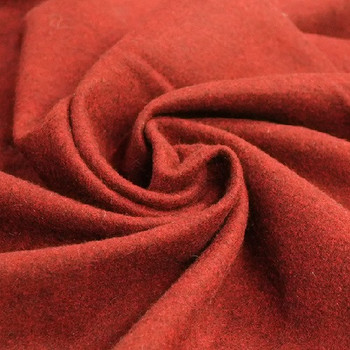 Burgundy Clearance Mix Wool Fabric