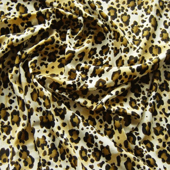Cheetah Printed Polyester