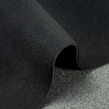 Black Jacquard Headlining Fabric