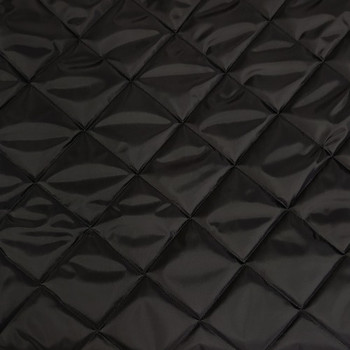 Black Large Box- Quilted Waterproof Fabric