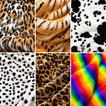 Luxurious Faux Fur Fabric – Animal Prints & Rainbow.png