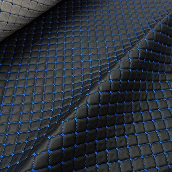 Blue Bentley Stitch Fabric - (Box Design)