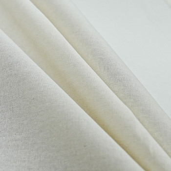 White Bleached Panama Calico