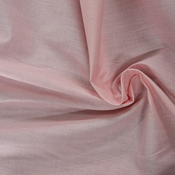Pink Poly Cotton Sheeting fabric
