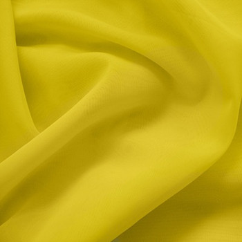 Golden Fire Retardant Polyester Voile