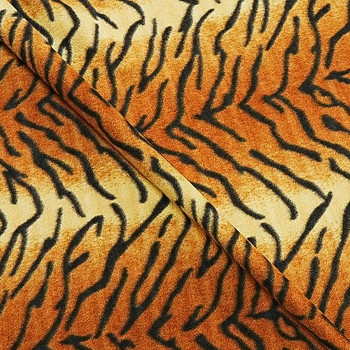 Tiger Print Fleece Fabric