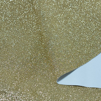 Gold Fine Sparkle Glitter Fabric for Back Drops