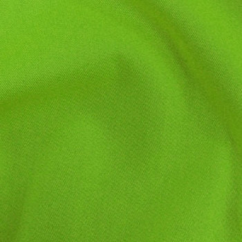 Neon Lime Hi-Vis Plaza Polyester Twill