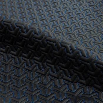 Blue Bentley Stitch Triad Design