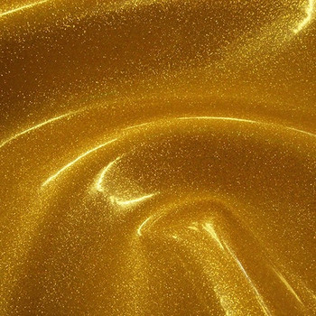 Gold Gloss Glitter Vinyl Fabric