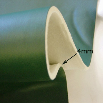 Bottle Green 4mm Foam Backed Leatherette (Fire Retardant)