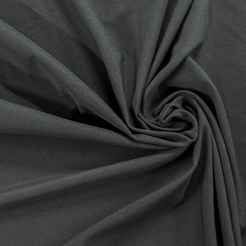 Black Polyester Microfibre Fabric