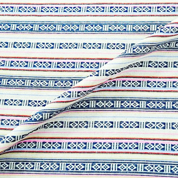 Blanco Mexican & Morrocan Polyester Fabric