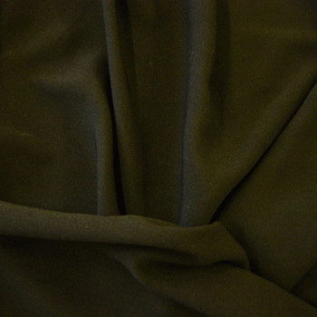 Brown Polyester Peach Skin Fabric