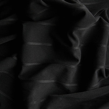 Black Polyester Jackquard (Clearance)