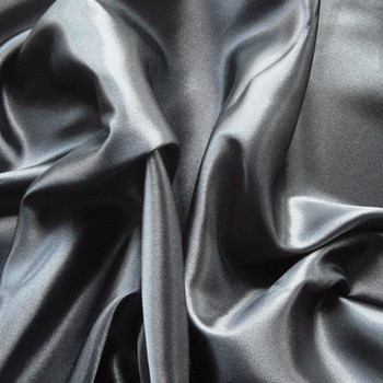 Black Polyester Satin 150cm (461)