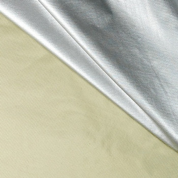 Silver Breathable Solar Protective fabric