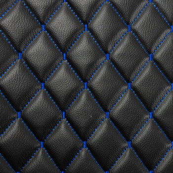 Blue Stitch Baklava Quilted Design