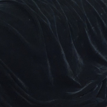 Black Micro Velvet Fabric