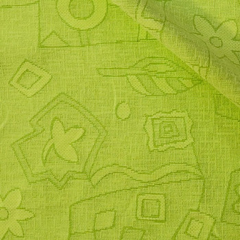 Lime Lembu Upholstery Fabric