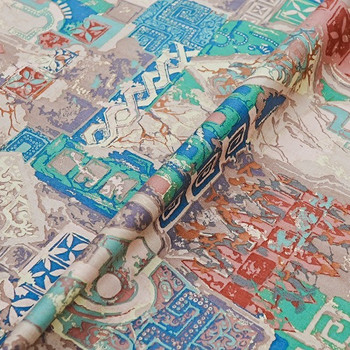 Multi Polyester Egyptian Upholstery Fabric (Clearance)