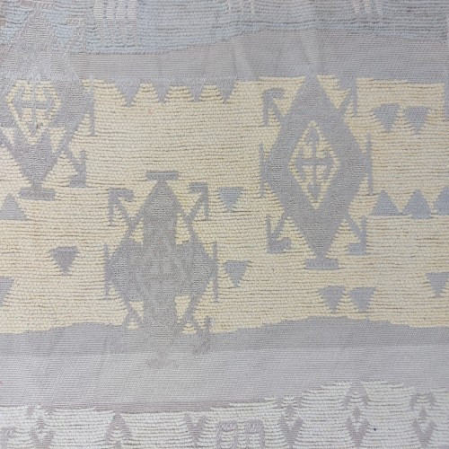 Sand Sepia Abstract Geometric Upholstery Fabric