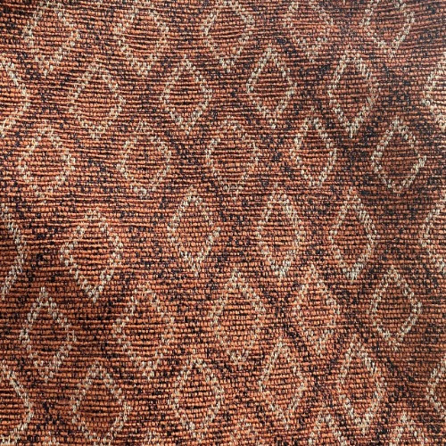 Burnt Orange Whitney Upholstery Fabric