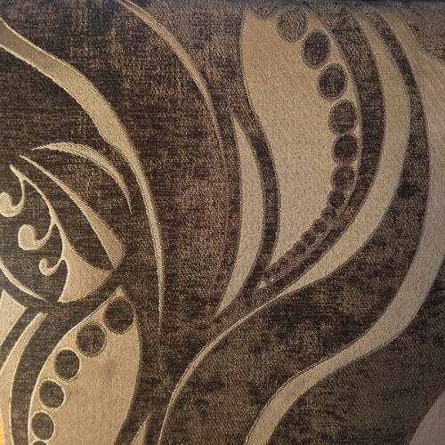 Chocolate Zest Pattern Upholstery Collection - Fire Retardant