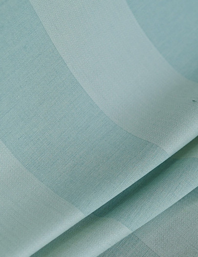 Mint Herringbone Stripe Fabric
