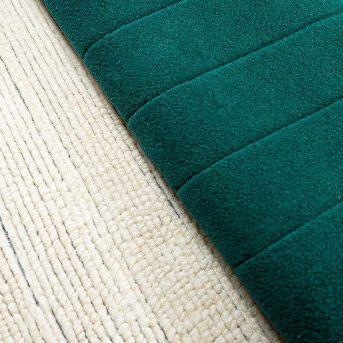 Green Bonded Sherpa Fleece Fabric