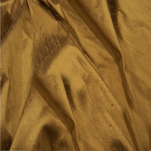 Amber (77) Silk Fabric Dupion Luxurious material