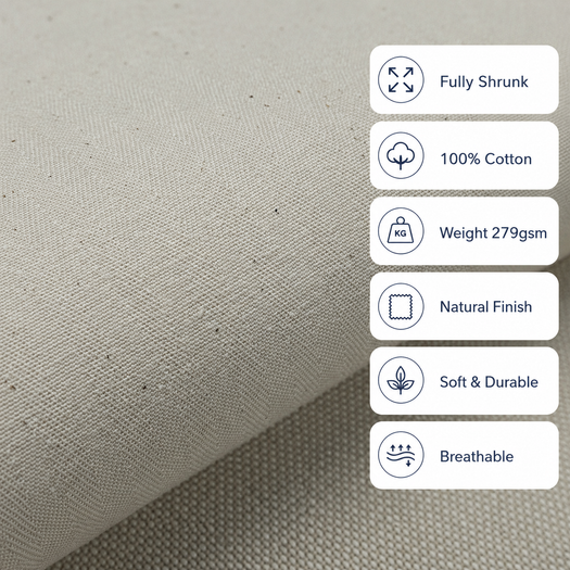 3025 Herringbone twill fabric Naturals Fabric Collection