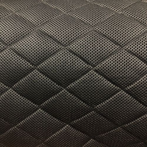 Black Quilted Spacer Fabric - Box